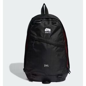 Adidas Adventure Backpack 24L Black With Red Zippers